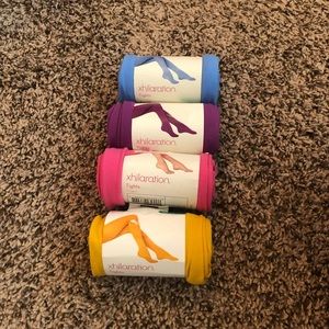 Xhilaration Tights (4 pair) Size Small/Medium